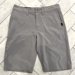Quicksilver grey shorts, new size large (boys 12)